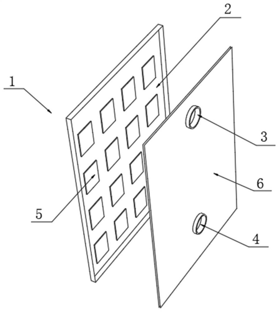 Special radiant panel for radiant air-conditioning system of operating room