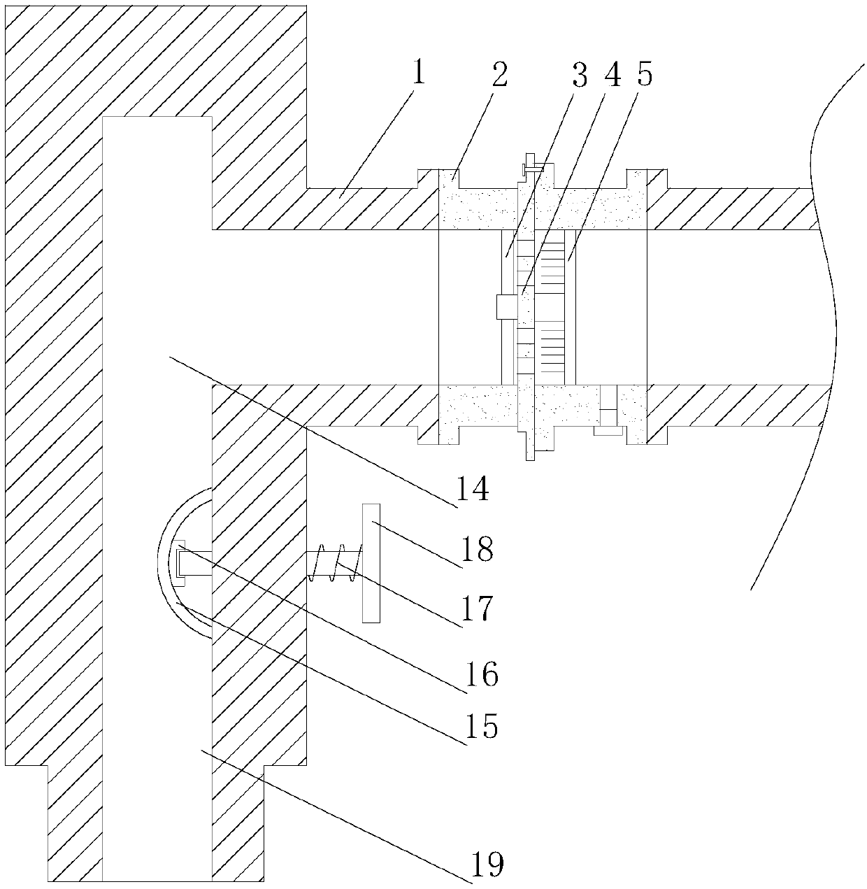 Automobile fuel injection nozzle convenient to clean