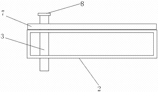 A film-pressing and groove-pressing device applied to large-area and complex plastic-absorbing molds