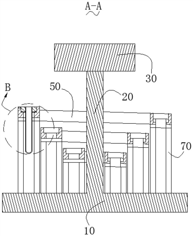 Detection specimen identification mark storage equipment and use method thereof