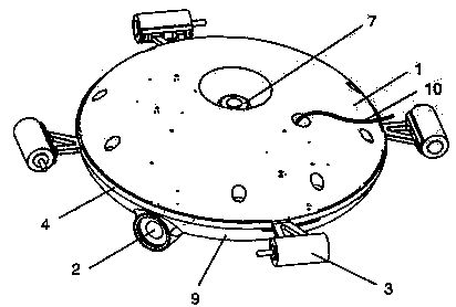 Structure of observation-level underwater robot