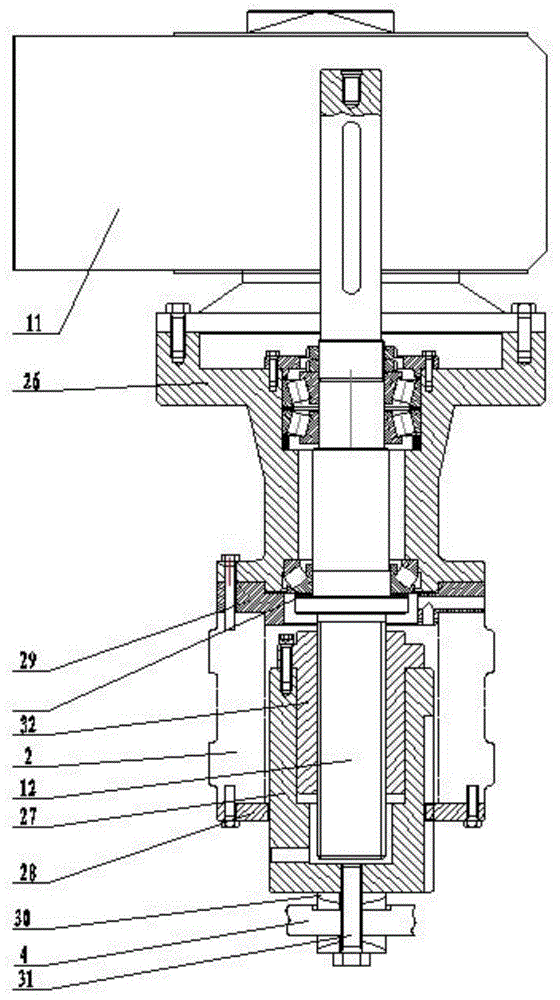 Numerical control vertical hot ring rolling mill and control method