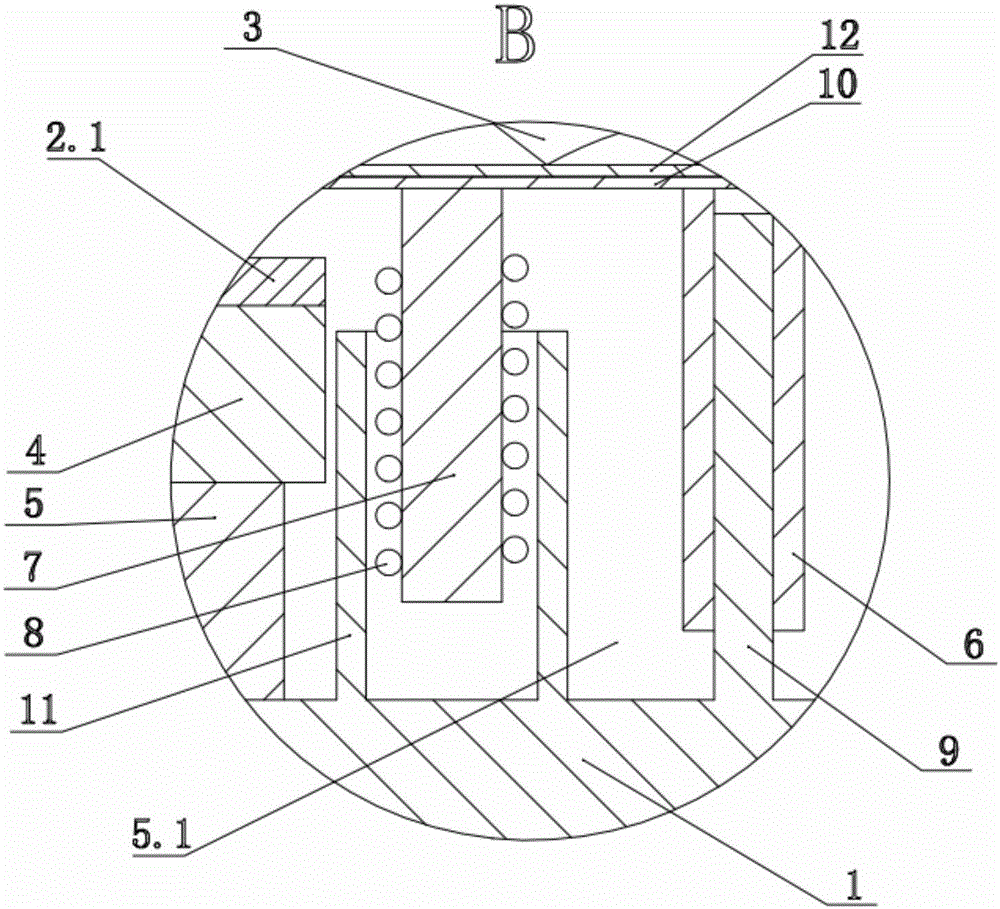 Moving coil type loudspeaker producing sound on two sides