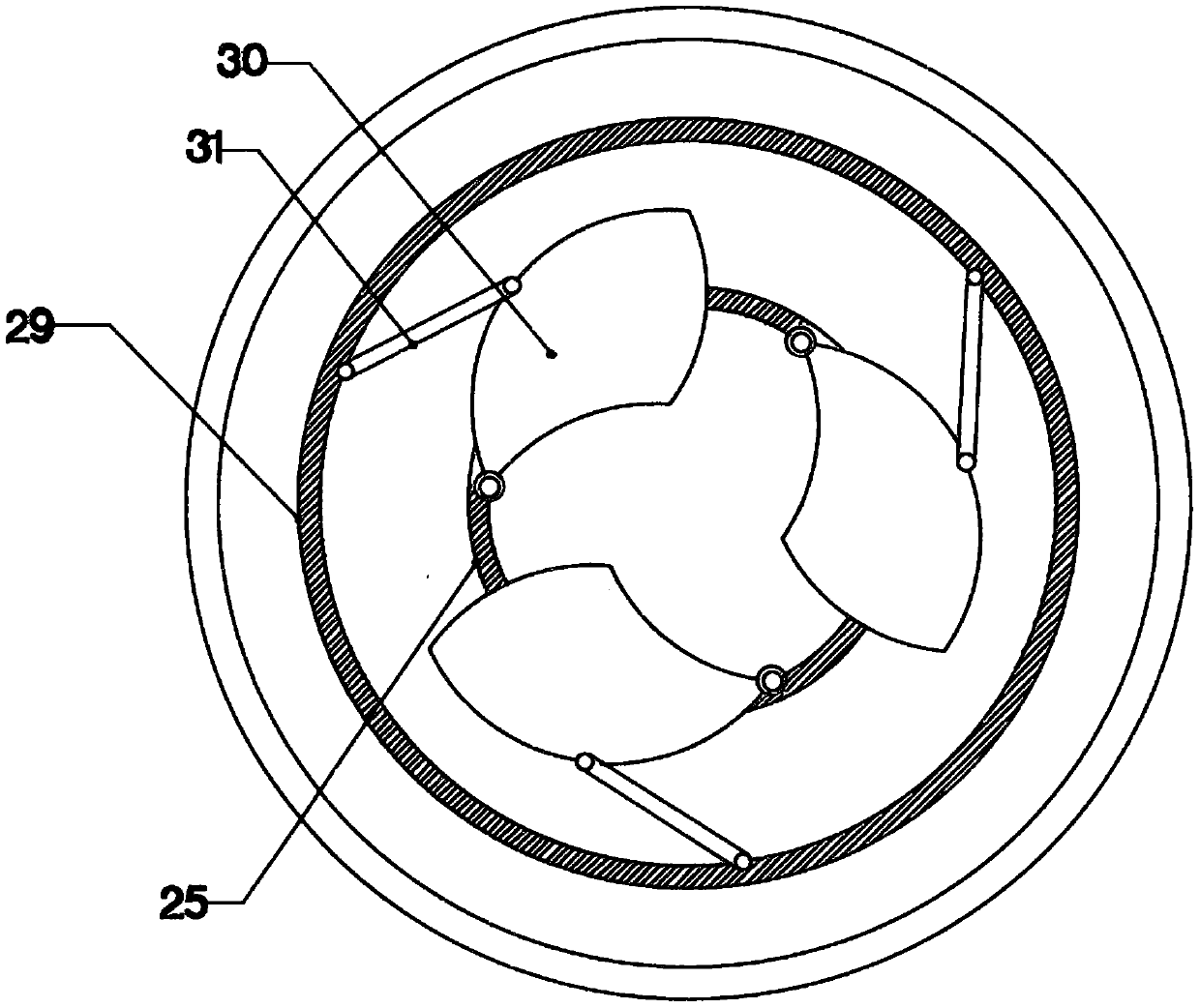 Agricultural product quality safety sampling and detecting device