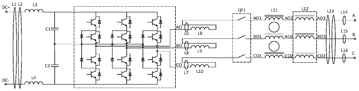 An electromagnetic interference suppression circuit and its operating method