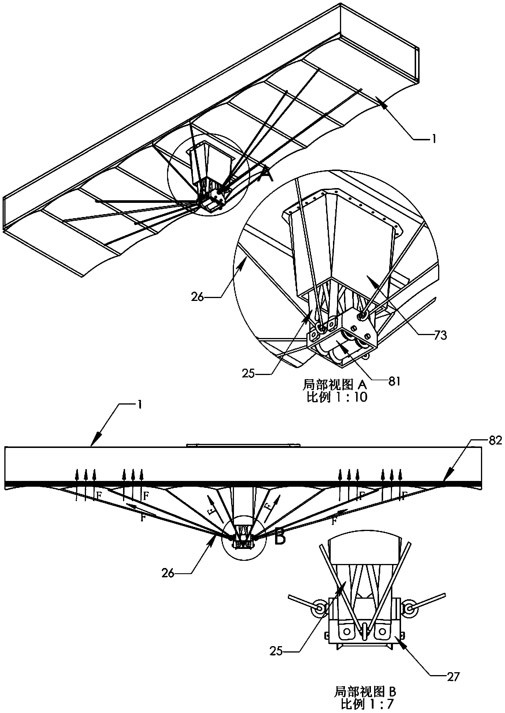 Weave power acquisition device adopting floating body and rope wheel
