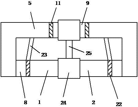 A communication interface structure for power dispatching system