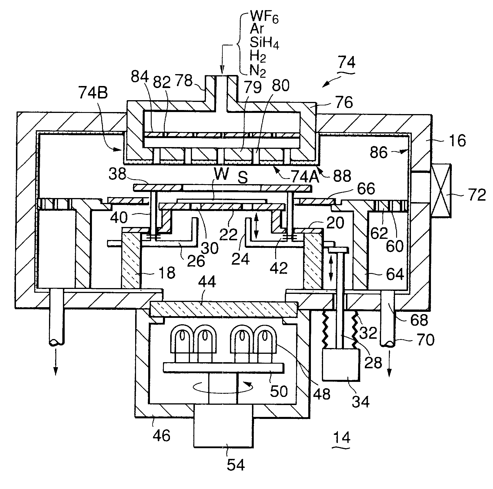 Method of manufacturing a processing apparatus