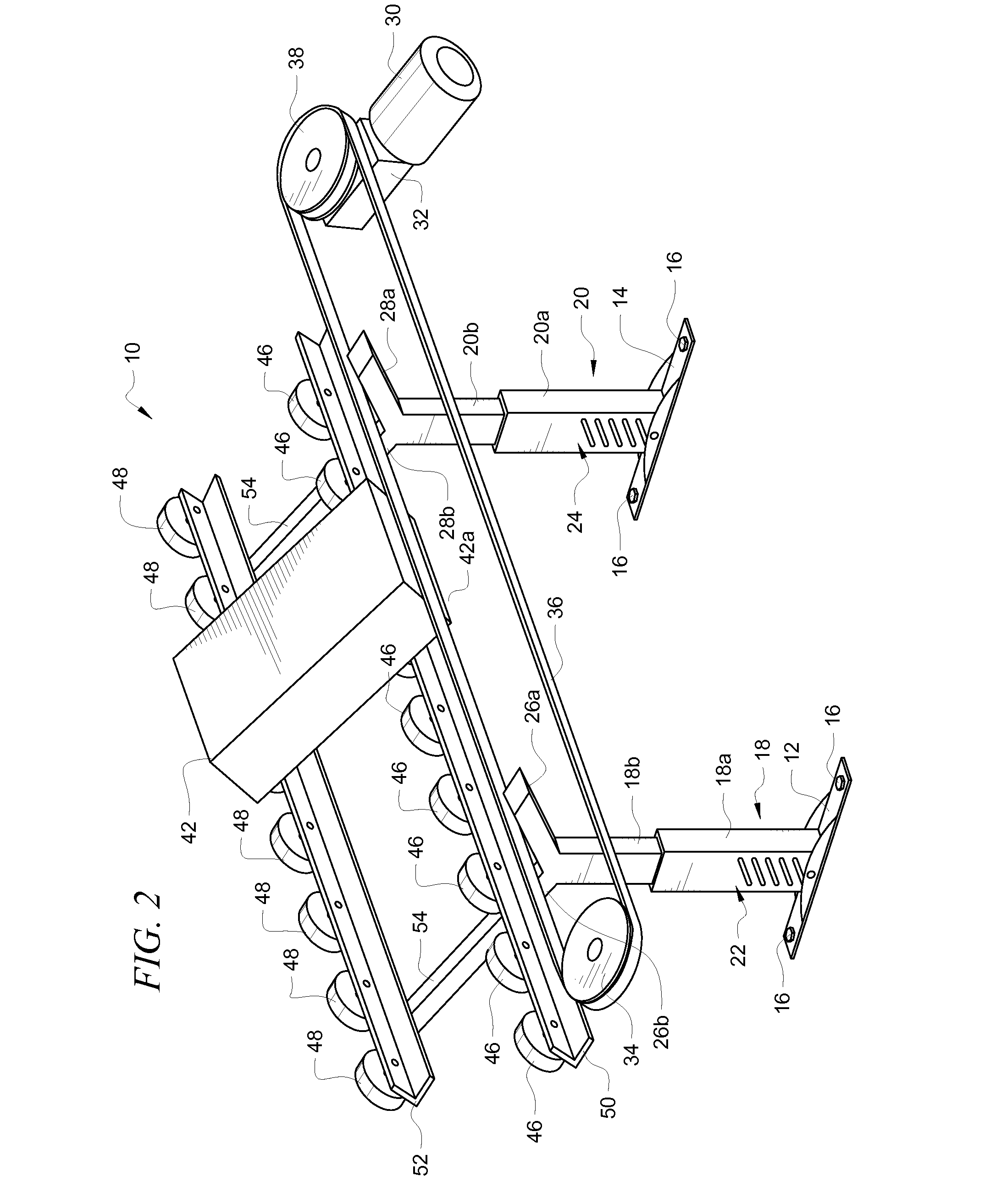 V-Shaped Product Conveyor