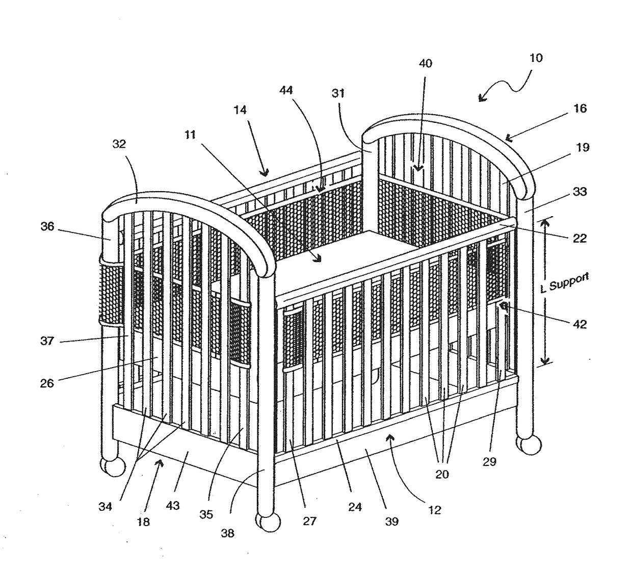 Porous crib shield system Eureka Patsnap develop intelligence library