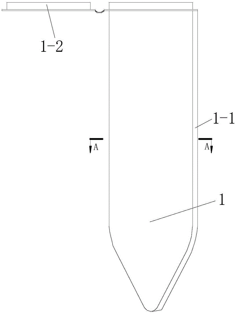 Centrifuge tube partition piece and integrated experimental control centrifuge tube manufactured with same