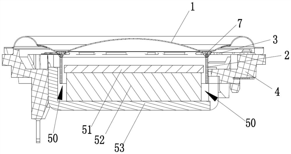 A sounding device and an assembly method thereof