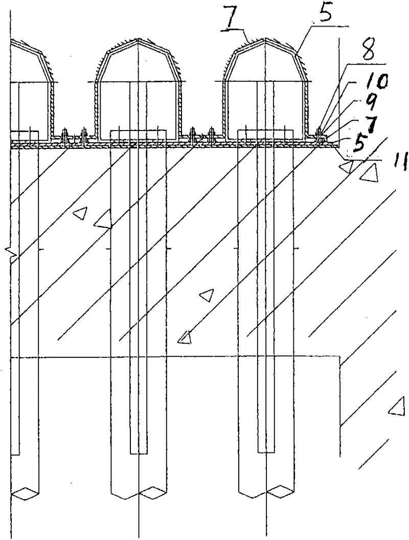 A construction method of water and air distribution system for filter