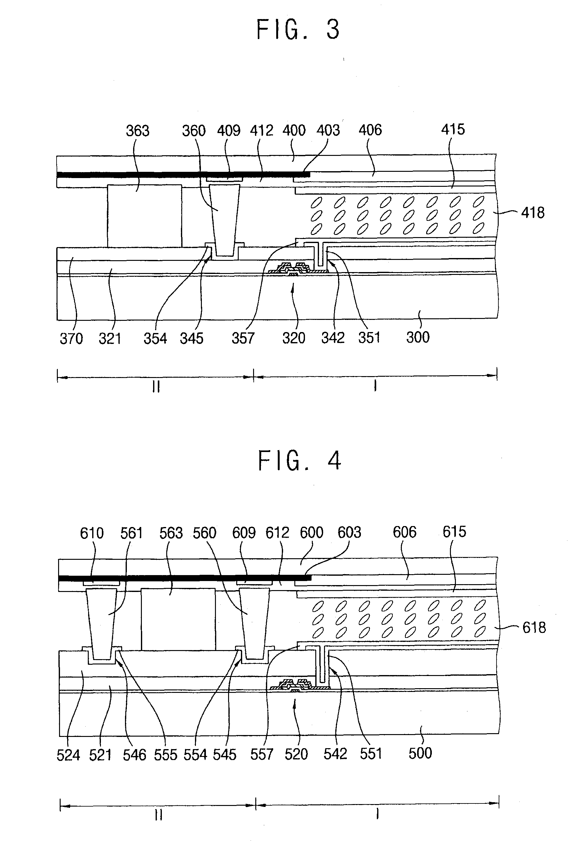 Liquid crystal display devices and methods of manufacturing liquid crystal display devices