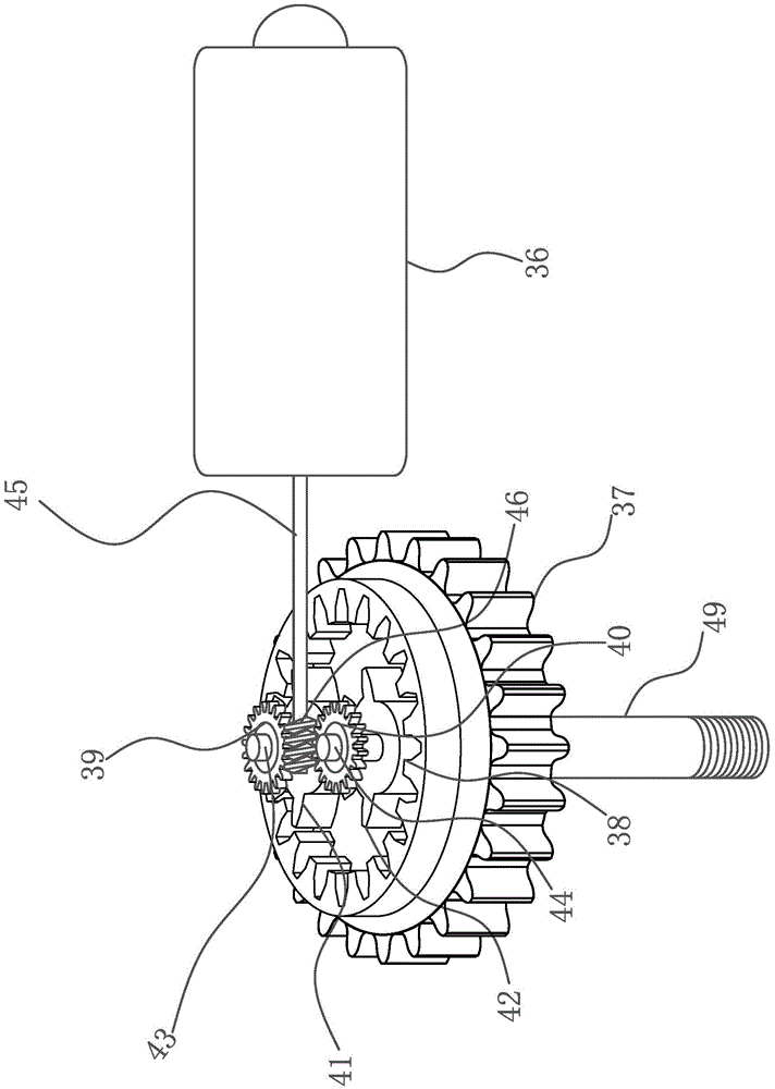 Flexible shaft wiper drive mechanism