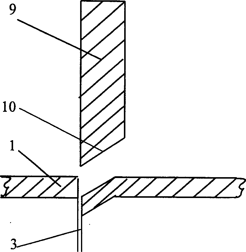 Equipment and technique for producing micro seam acoustic board