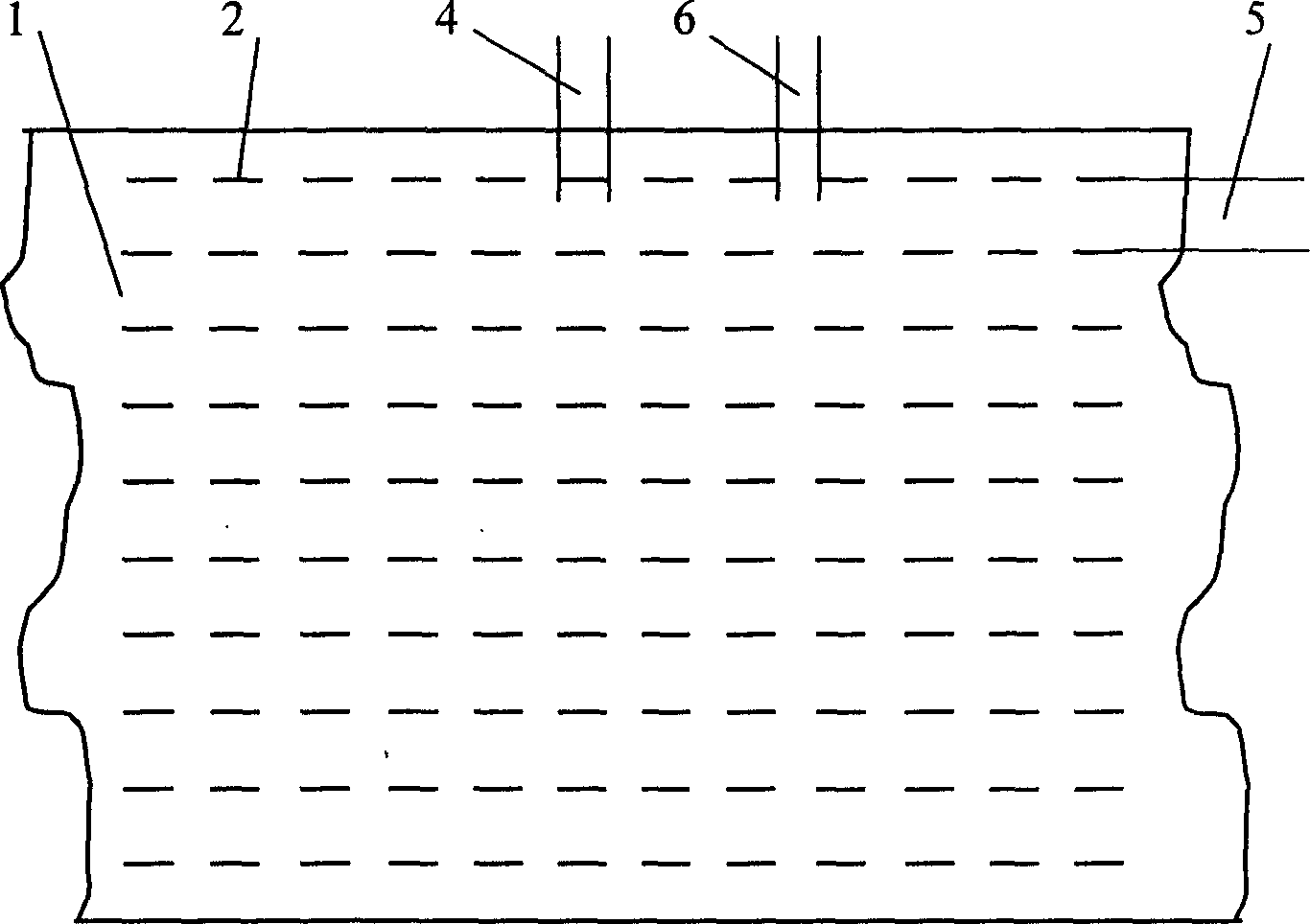 Equipment and technique for producing micro seam acoustic board