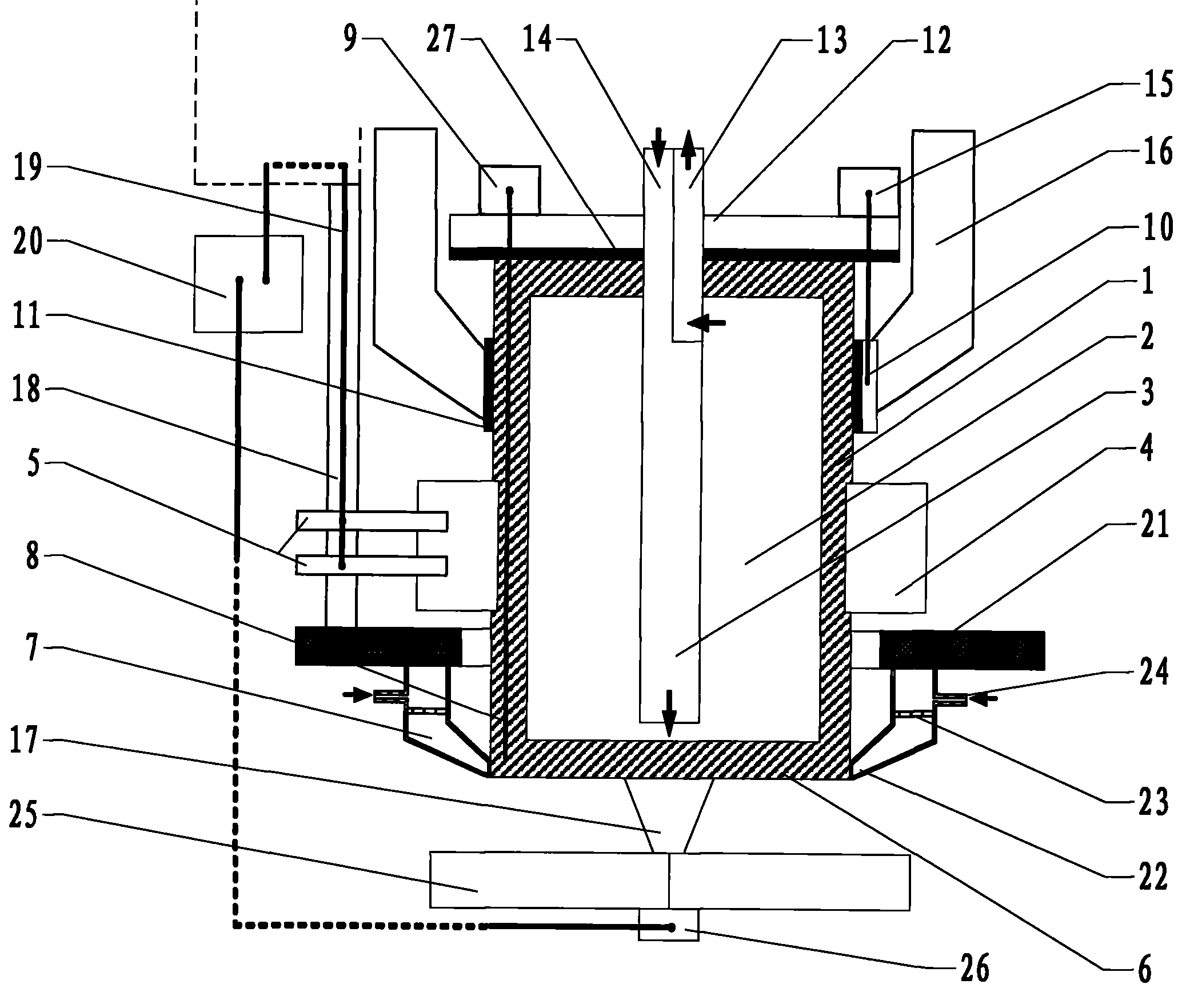 Pin tool for friction stir welding and current carrying friction stir welding method