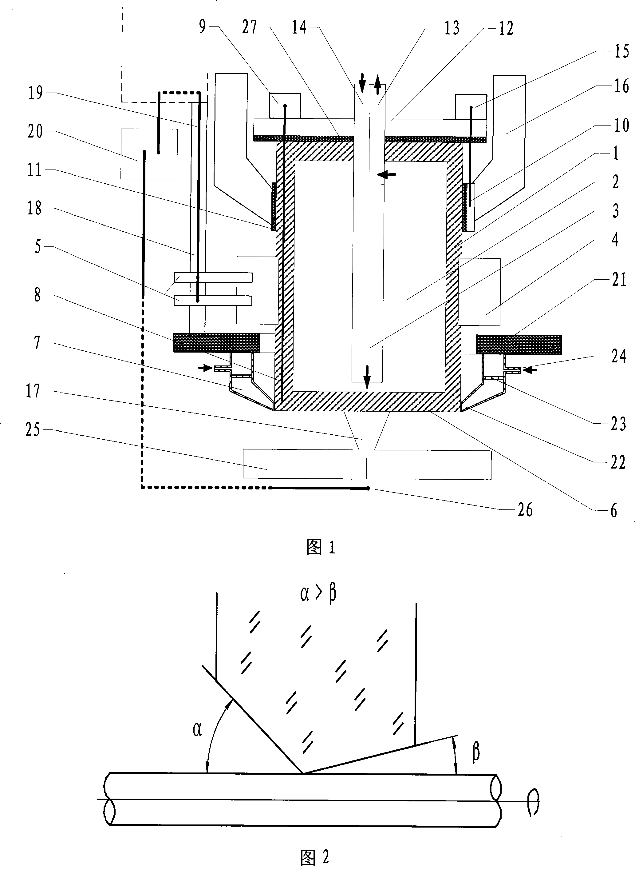 Pin tool for friction stir welding and current carrying friction stir welding method