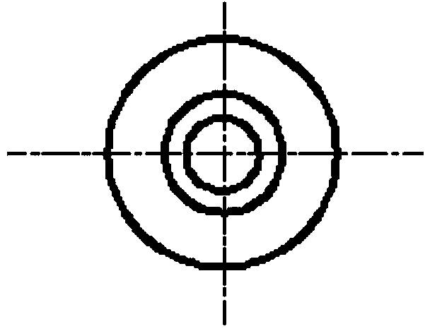 Tool for detecting location degree of arc surface