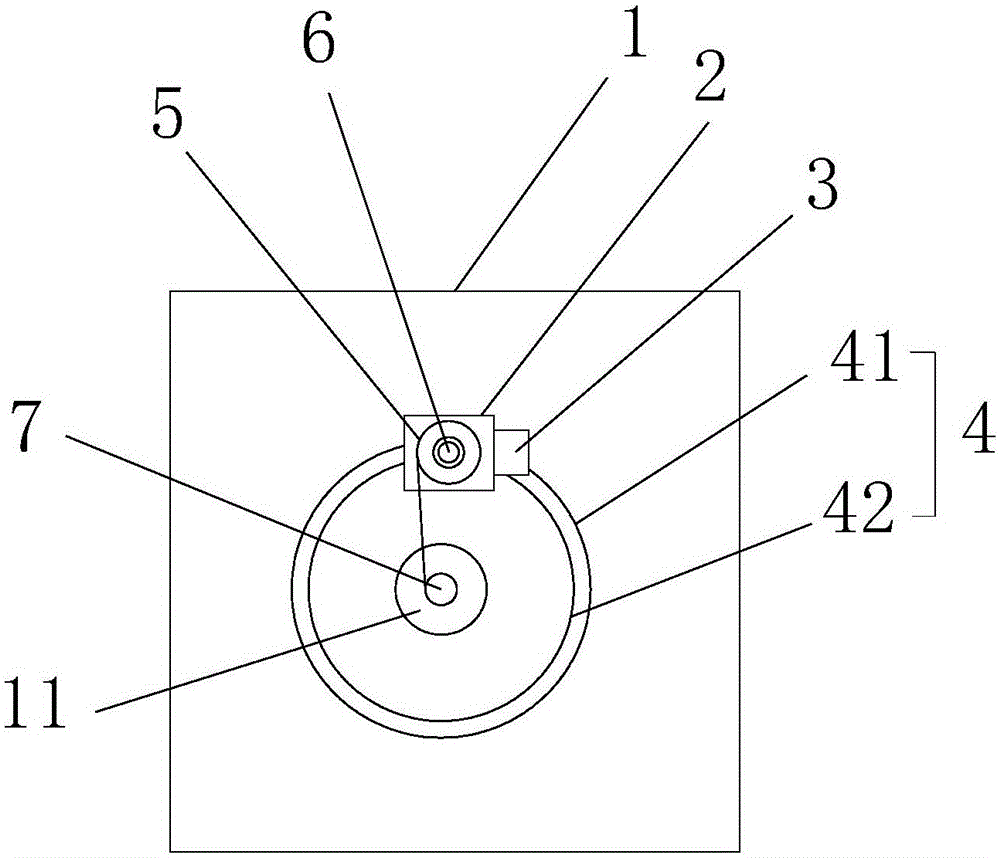 Conductor-twisted wrapping one-time molding device