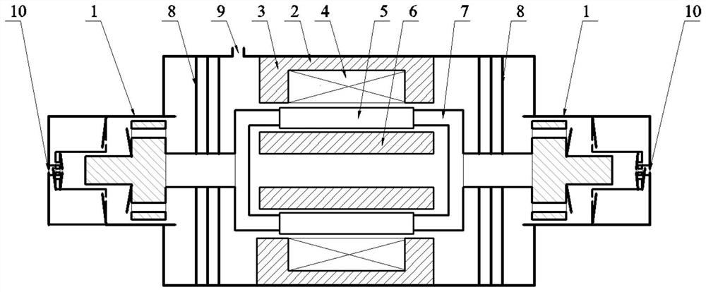 High-pressure-ratio linear compressor with stepped piston