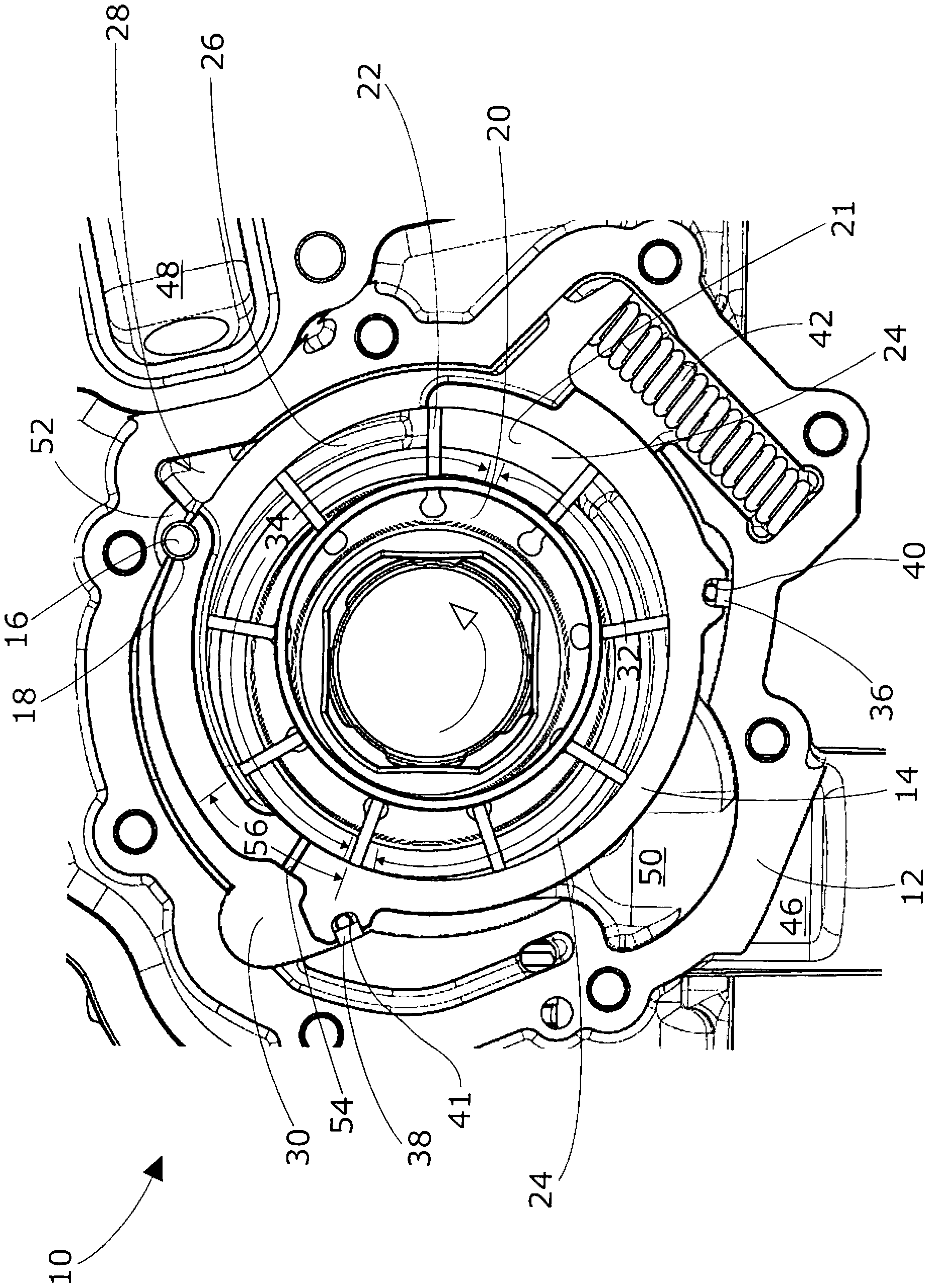 Variable displacement lubricant pump