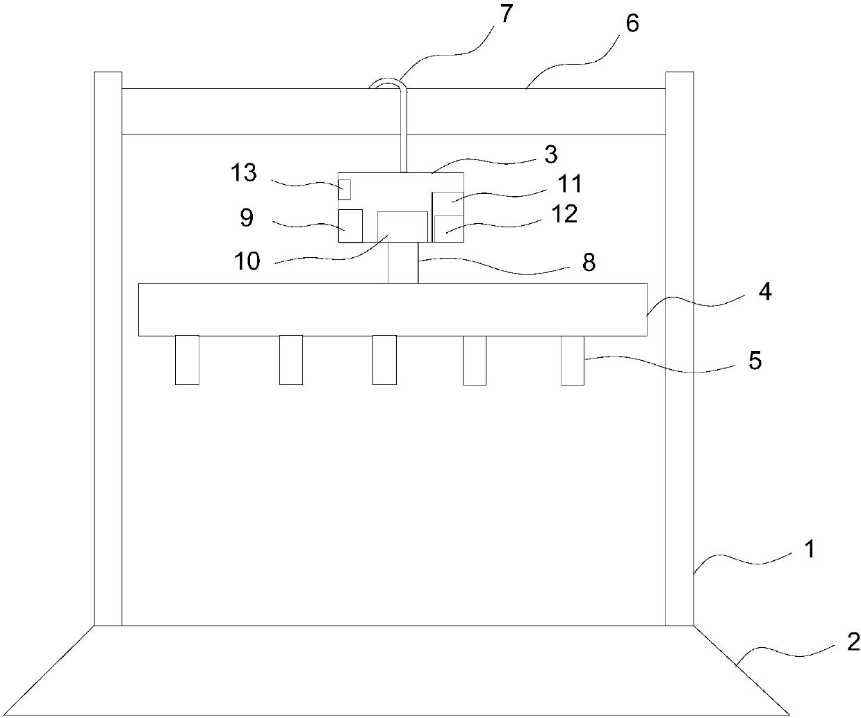 Automatic rotational drying rack