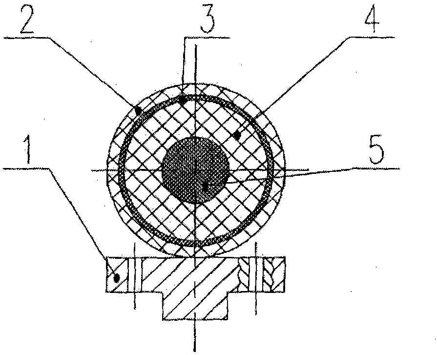 Hydraulic sealing pressure buffer filter