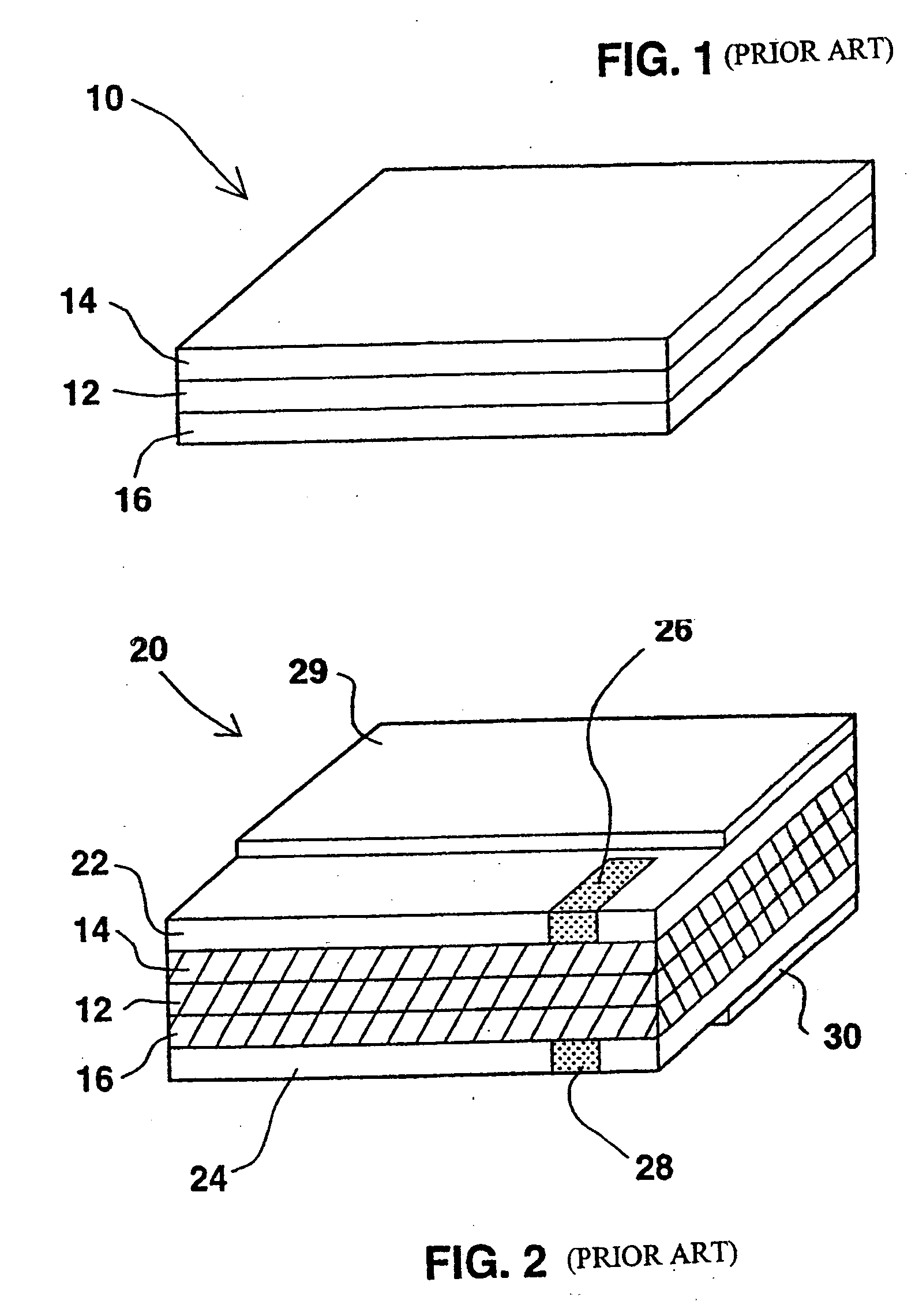 Functionally improved battery and method of making same
