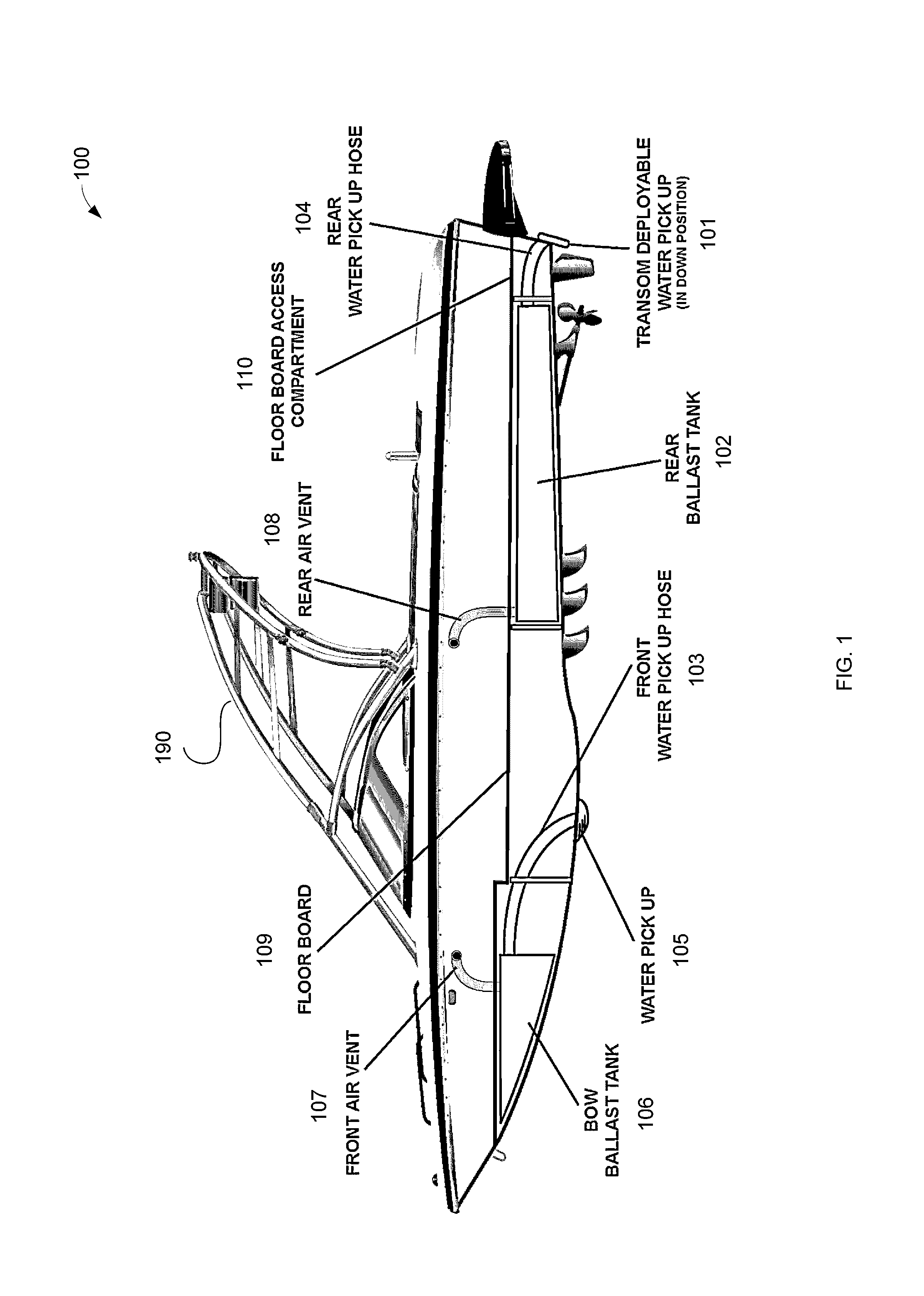 Method and apparatus for wake enlargement system