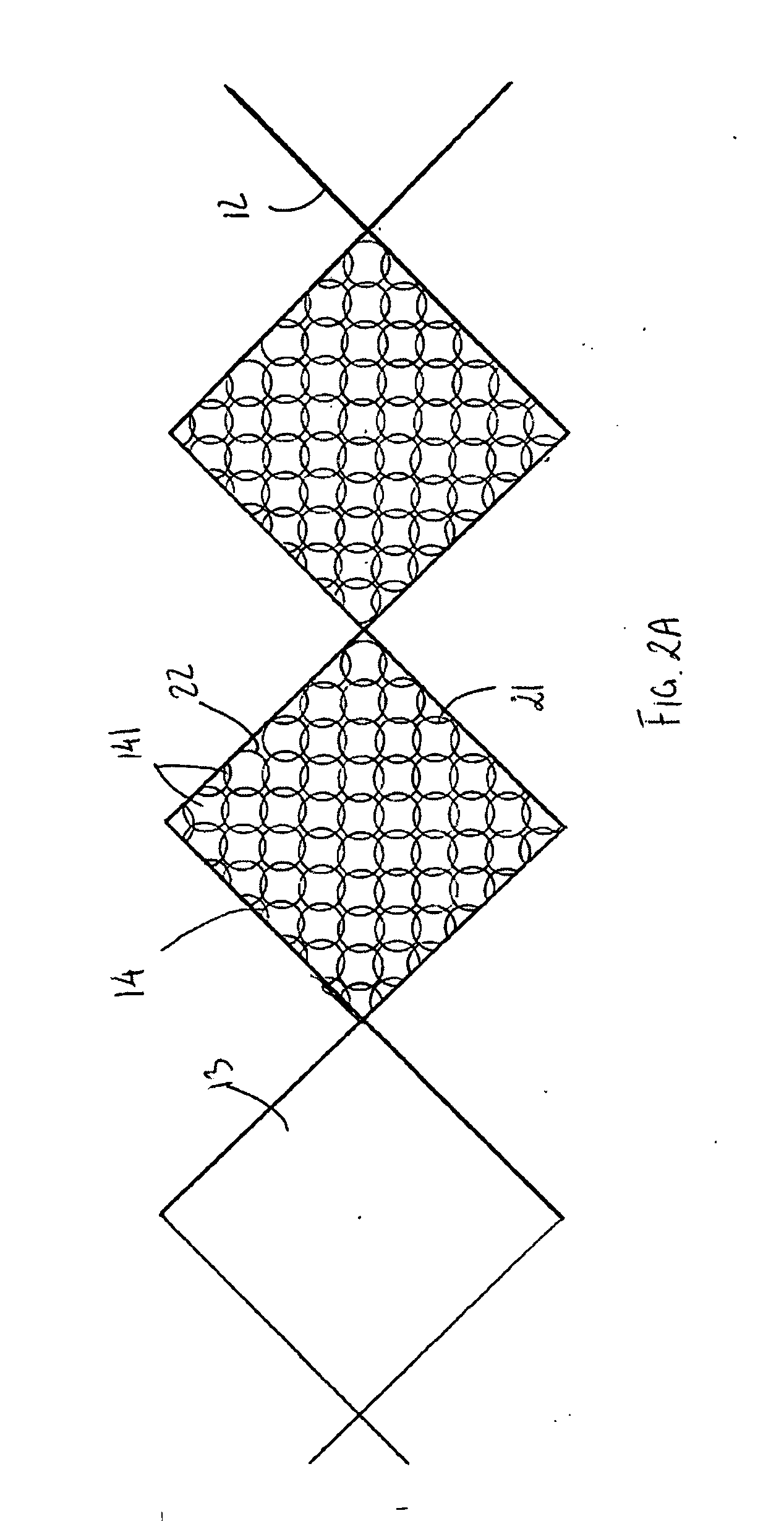 Intravascular device with netting system