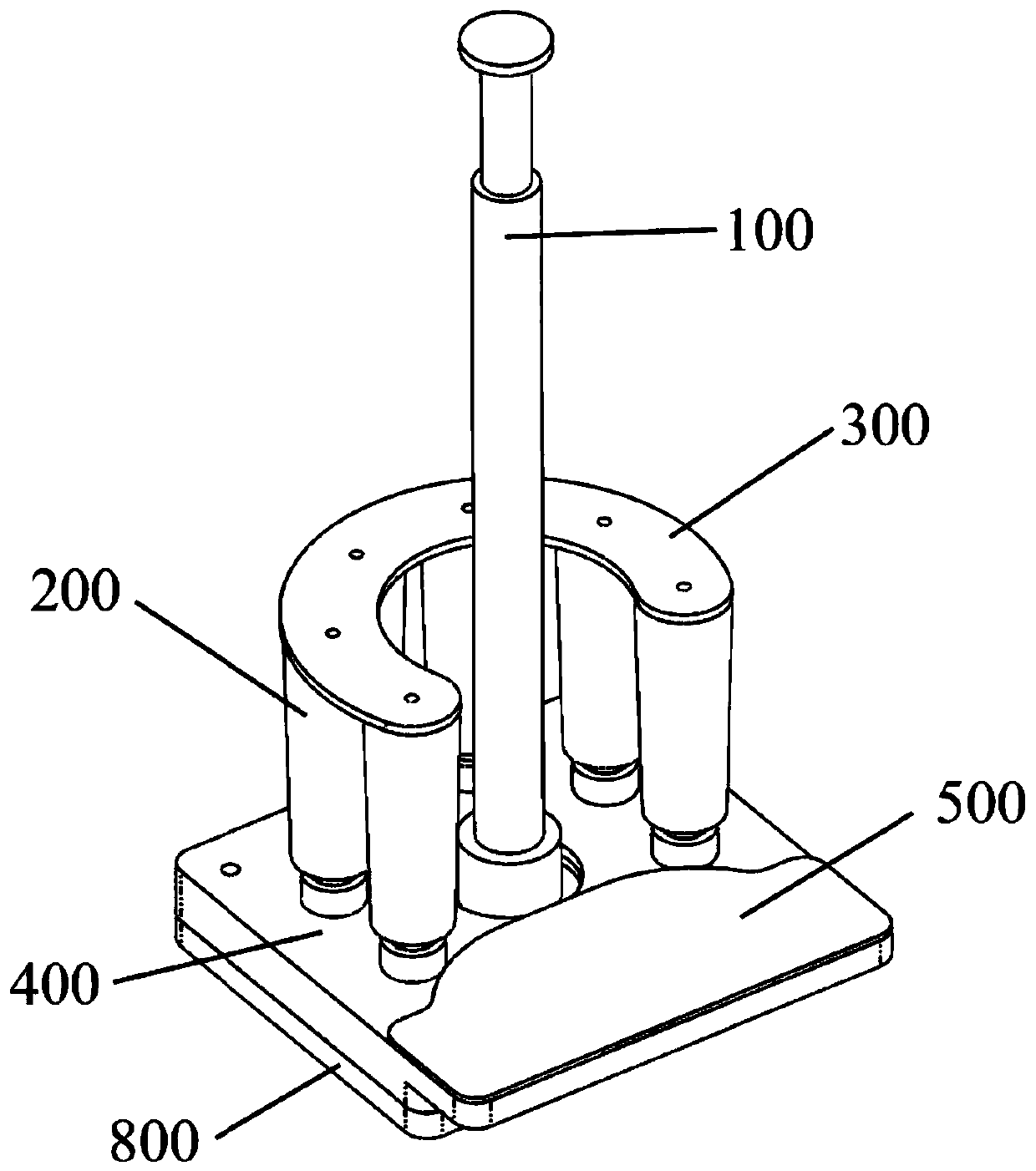 Multi-index detection microfluidic card box and application method