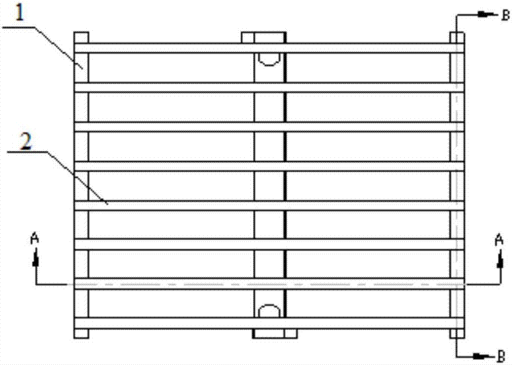 Liquid cooling device based on temperature uniformity design of high heat flow TR components