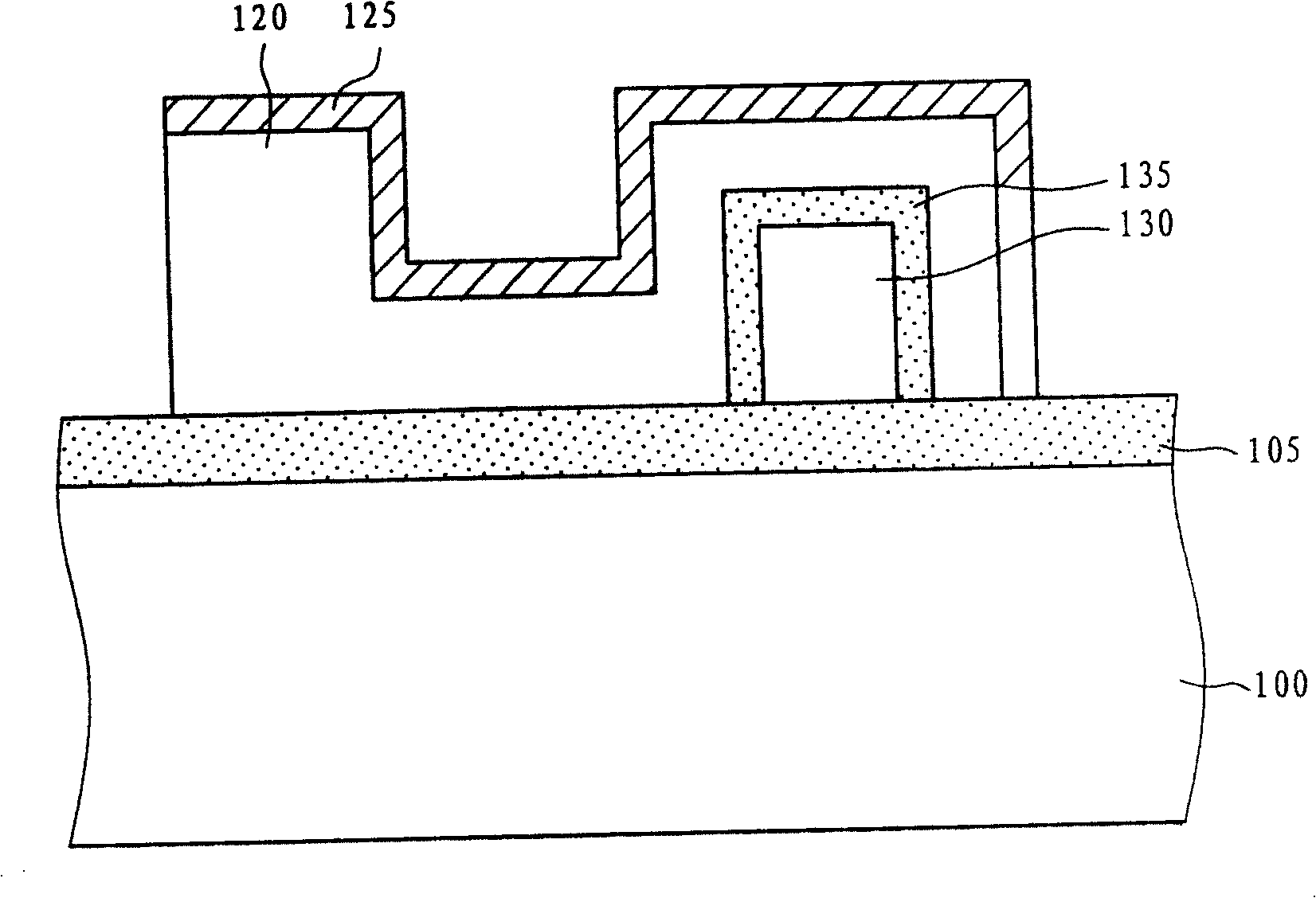 Fin-shaped field-effect transistor with concrete contact window and making method