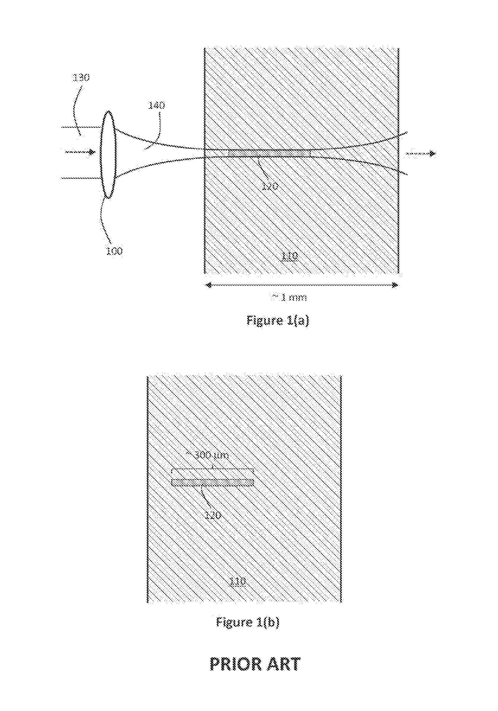 Method and apparatus for performing laser filamentation within transparent materials