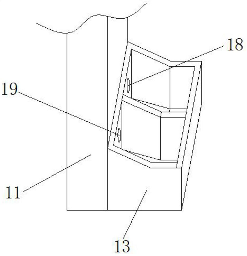 Breeding electric door with feeding function