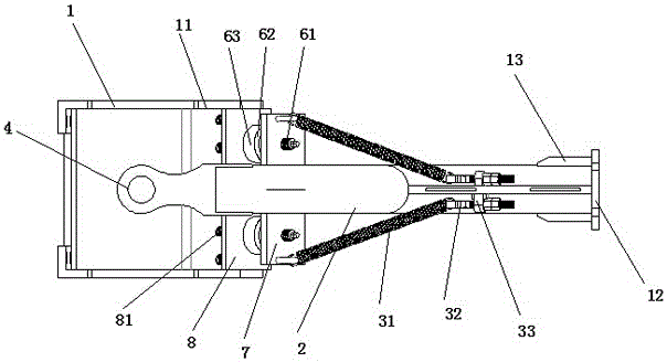 Car coupler connecting device