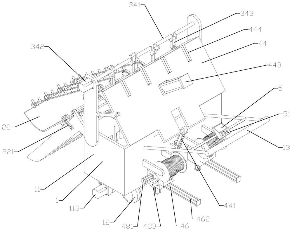 Bundling machine for cut branches