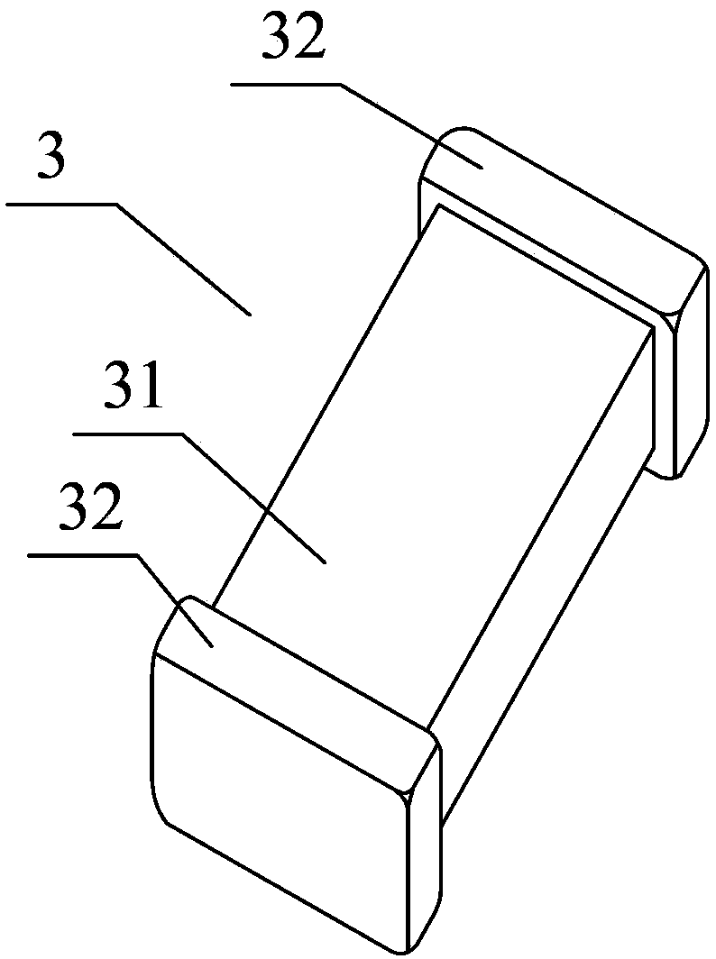 Surface-mounted electronic device package structure and manufacturing and application methods thereof