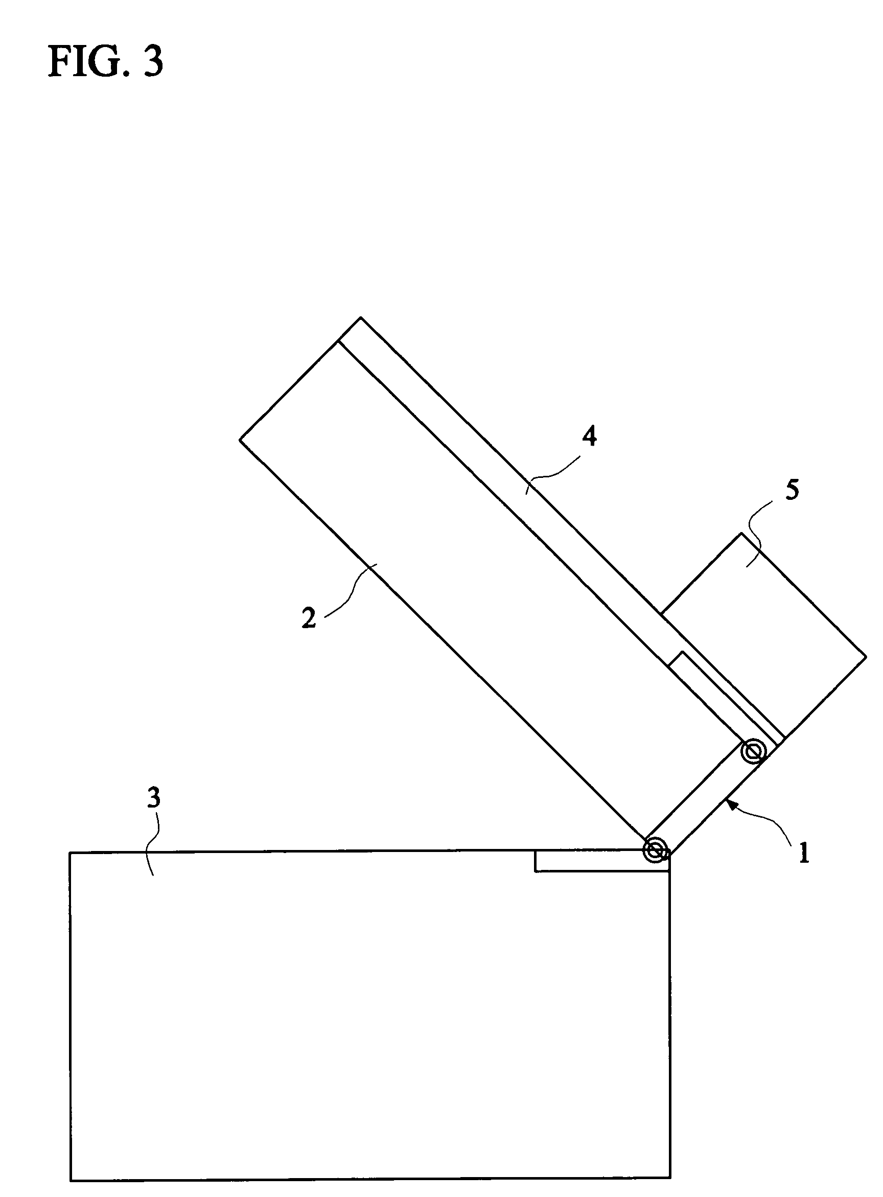 Self-locked hinge device