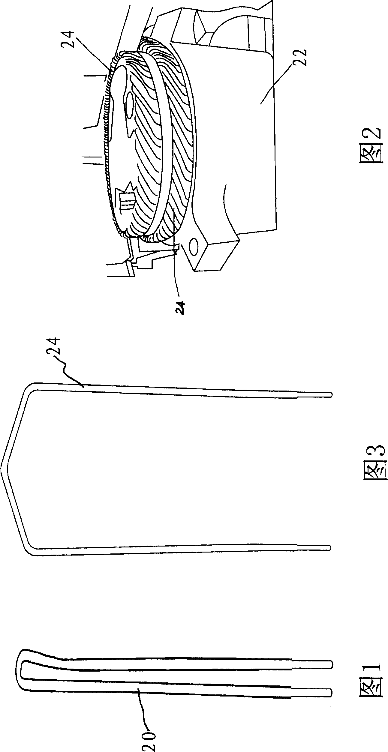 Method and device for removing leads from the twist machine and placing into stator and rotor groups