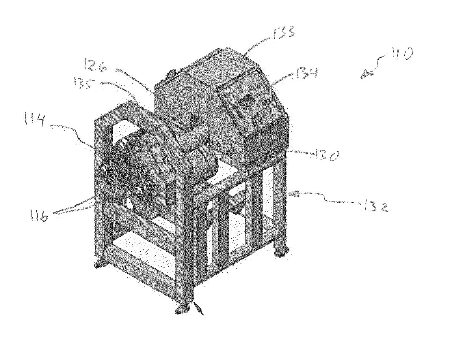 Lattice cutting machine system