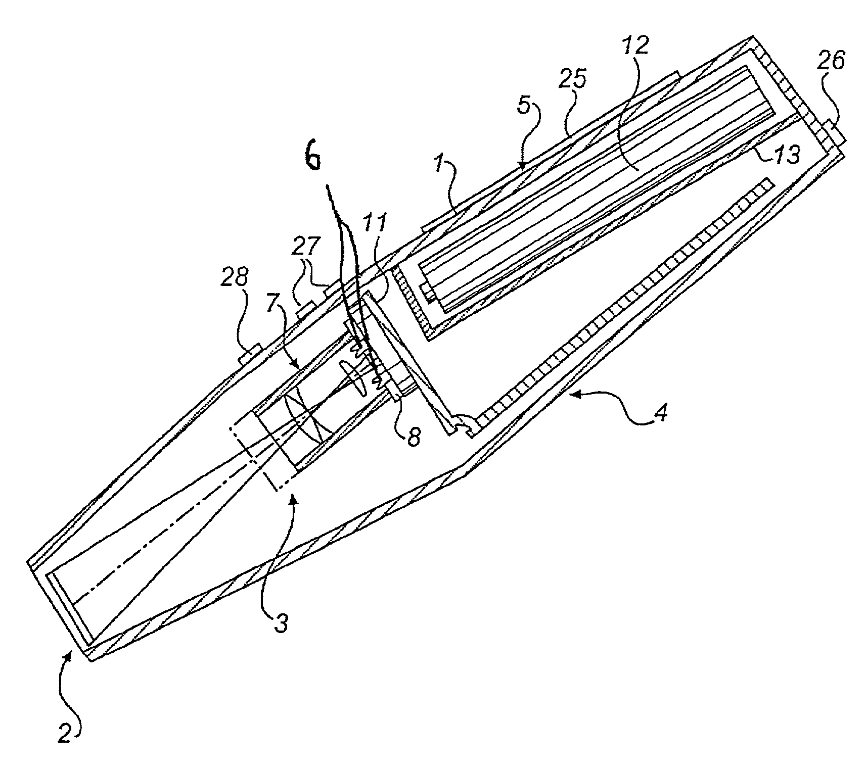 Method and device for recording of information