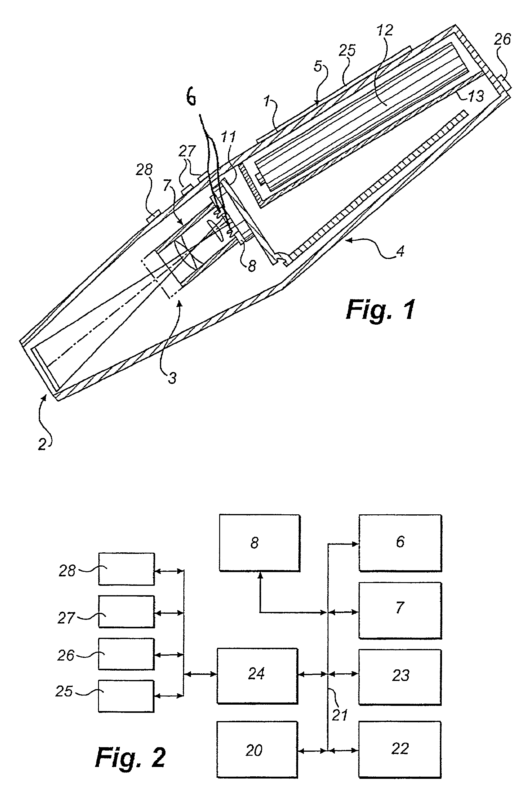 Method and device for recording of information
