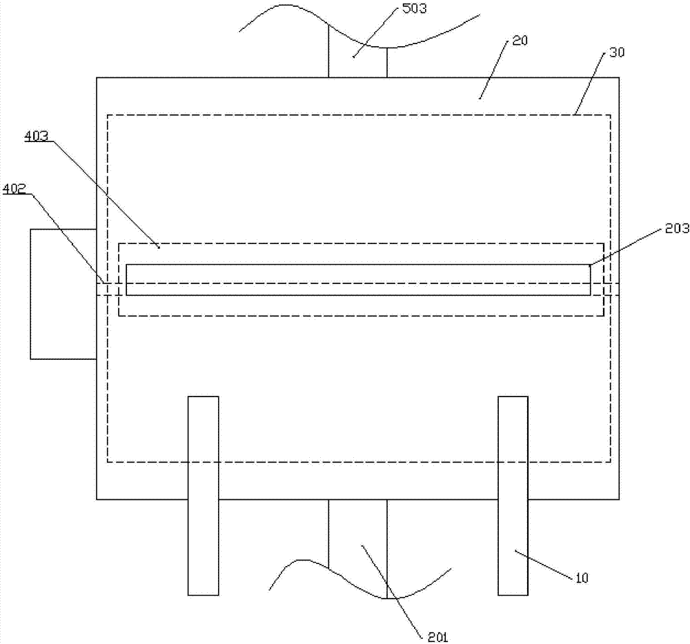 Cloth boiling and dyeing device