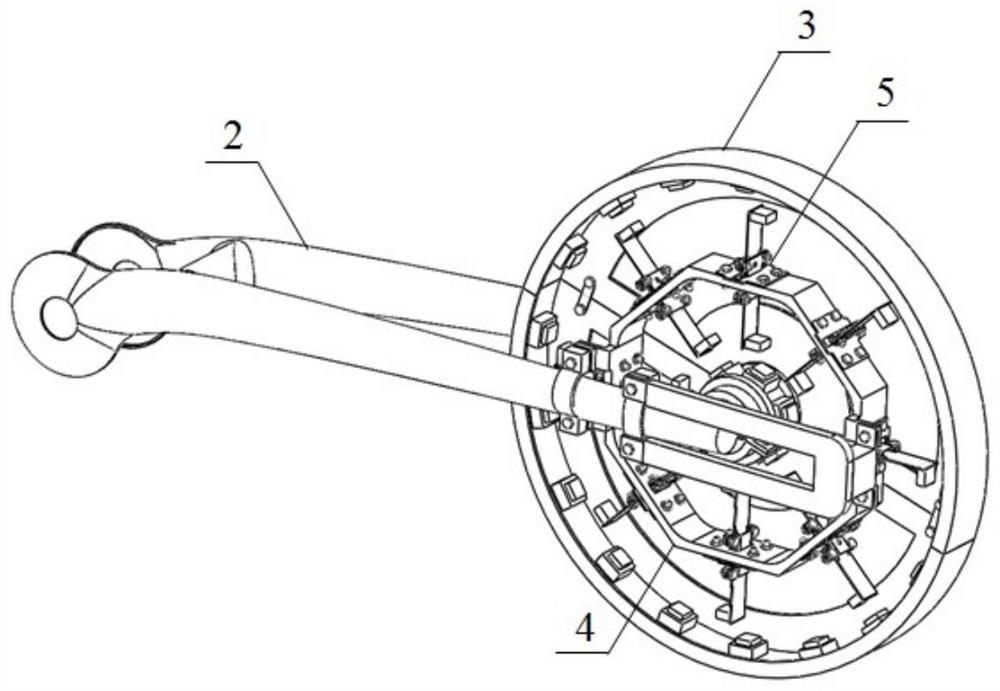 Wheel self-powered broadband energy collector