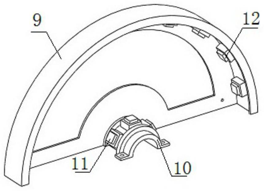 Wheel self-powered broadband energy collector