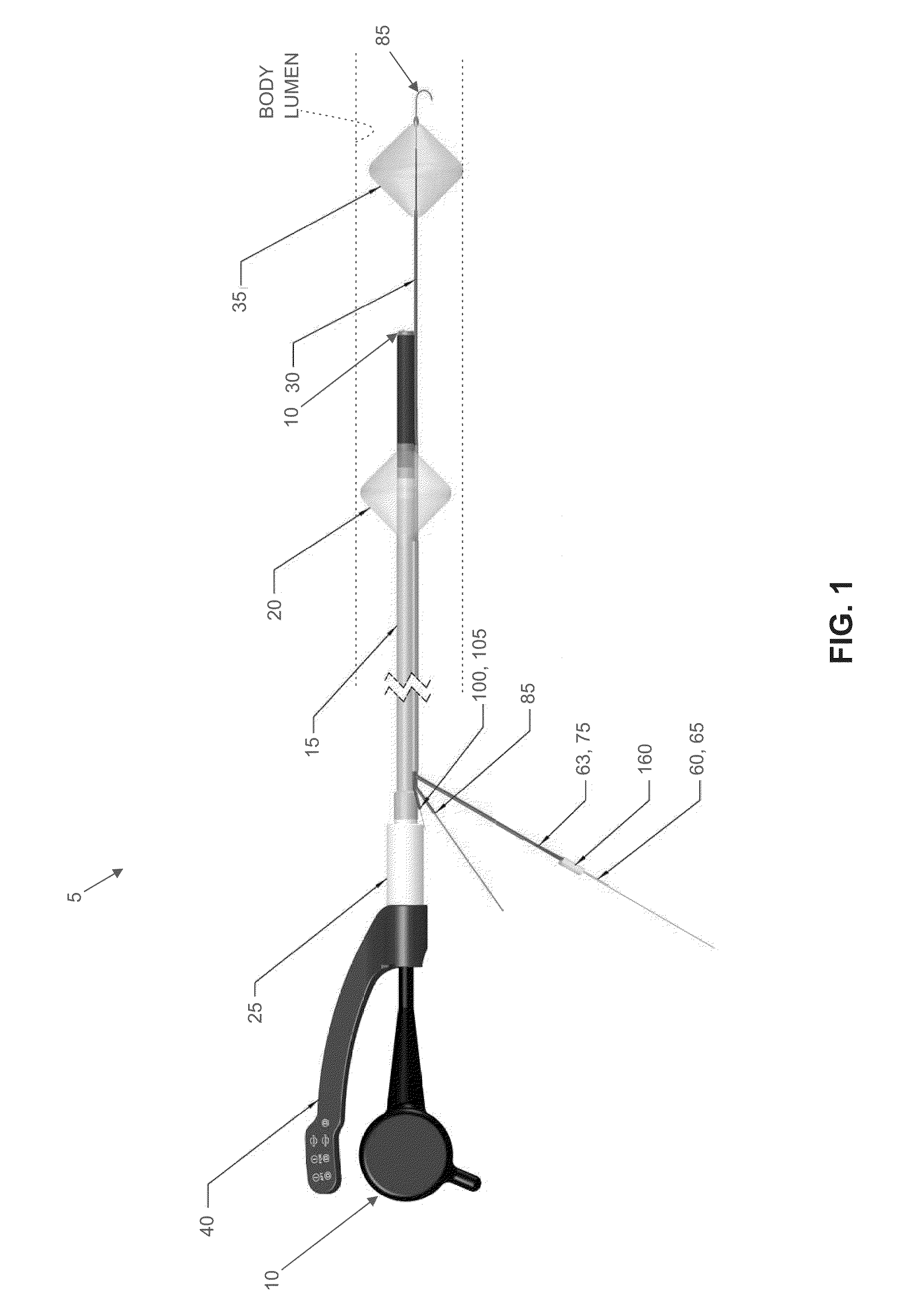 Method and apparatus for stabilizing, straightening, expanding and/or flattening the side wall of a body lumen and/or body cavity so as to provide increased visualization of the same and/or increased access to the same, and/or for stabilizing instruments relative to the same