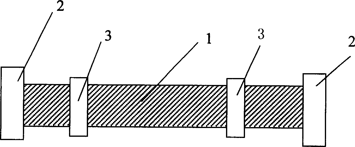 Method for determining metal film fatigue life in electro-mechanical coupling field